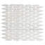 Carreau de mosaïque en porcelaine 12 po x 12 1/2 po Pescado-123543924