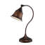 Tontogany Metal Arched Lamp