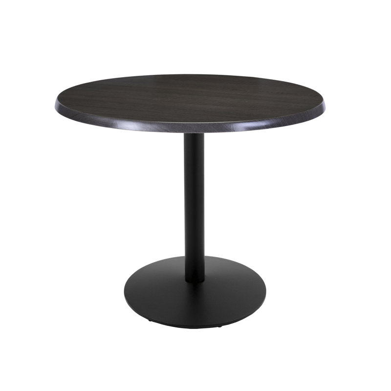 36" Tall, Indoor/Outdoor Table, Charcoal, 36" L x 36" W