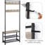 Luisella Iron Freestanding 9 - Hook Coat Rack-70891617