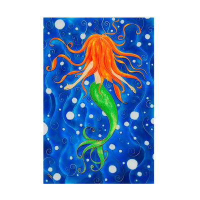 " Mermaid " by Kims Painted Glass