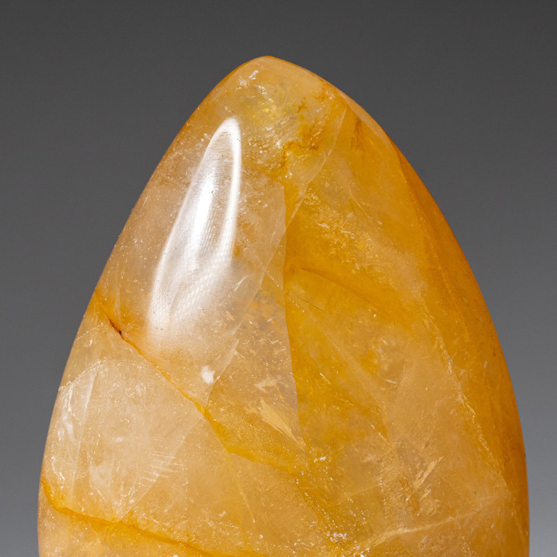 Véritable quartz poli (petit) forme libre de Madagascar