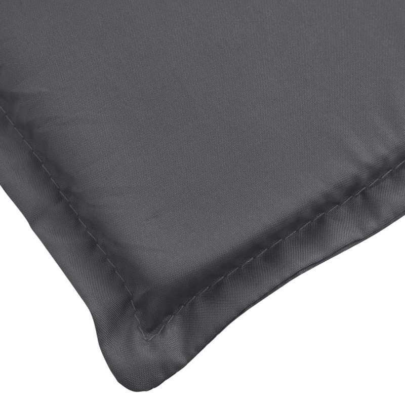 Outdoor Seat / Back Cushion, Dark Gray, 23.6" W x 78.7" D x 1.2" H