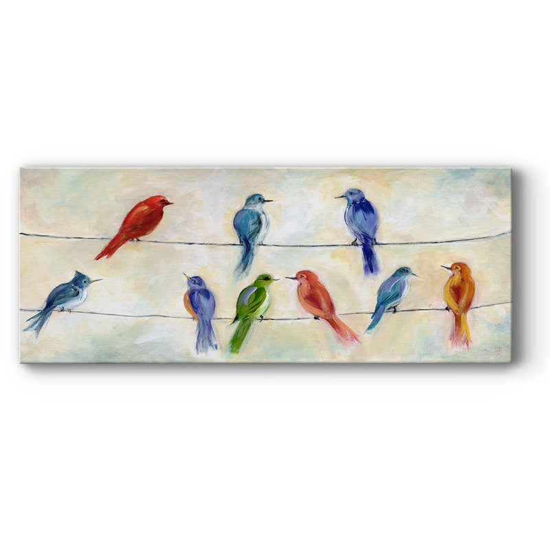 " Chatter ", 24" H x 60" W x 1.5" D