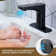 Single-Hole Bathroom Faucet with Touchless Sensor and LED Temperature Display