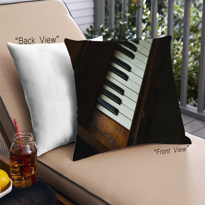 Coussin Music Music 15, Microsuède