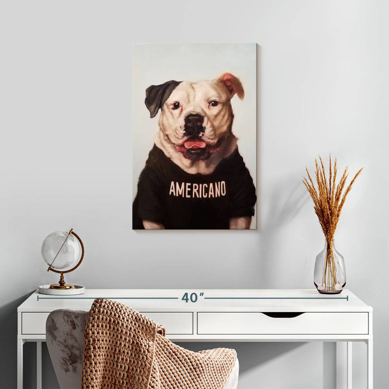 Brampt Americano, 24" H x 16" W