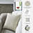 Dantoni Square Pillow Cover & Insert