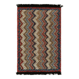 Burano Hand Knotted Wool Geometric Area Rug