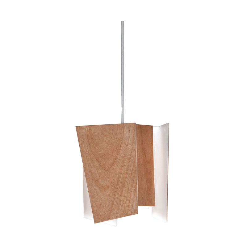 Levis 1 - Light LED Pendant, 2700K (Dry), Beech Wood Veneer