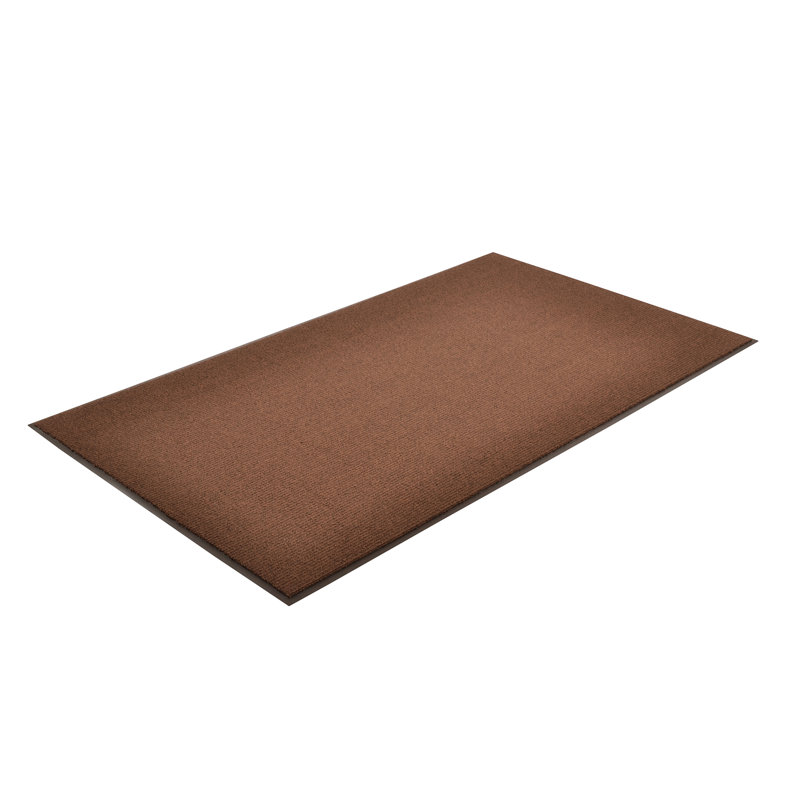 Paillasson intérieur antidérapant Alkan, Brun, Tapis de couloir : 3 pi x 10 pi