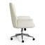 Fauteuil de bureau pivotant avec accoudoirs évasés Martha Stewart Maxine