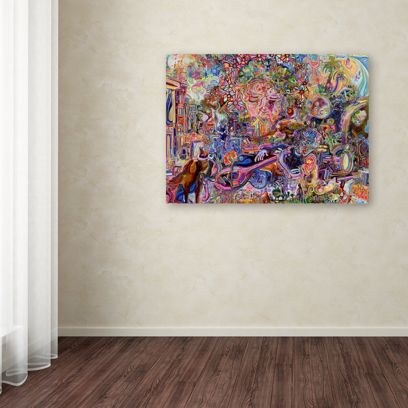 « daydream », reproduction sur toile tendue, H 14 po x l 19 po