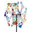 Piquet de jardin géant et multicolore Exhart