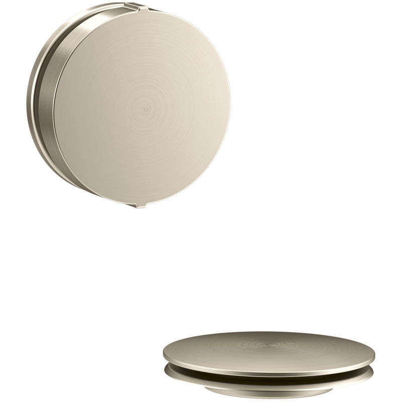 PureFlo Drain Stopper Tub Drain, Vibrant Brushed Bronze