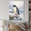 Penguins gracieux V - décoration murale animaux