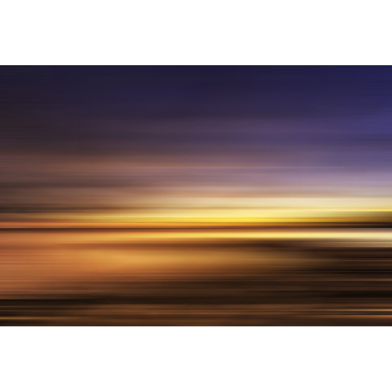 Motion Blur Sunset by Patriciasoon - Wrapped Canvas Print, 30cm H x 46cm W x 3.8cm D