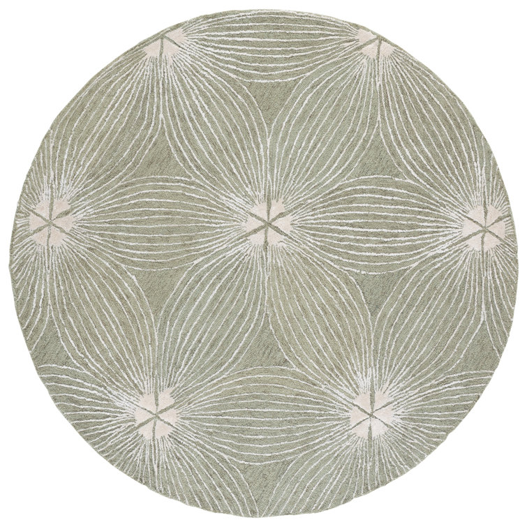 Glamour 611 Hand Tufted 55% Wool; 35% Viscose; 10% Cotton Floral Rug