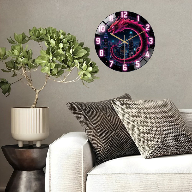 Horloge murale 12 po