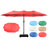 Ocilla 177.16'' x 106.3'' Rectangular Market Umbrella-1447944019