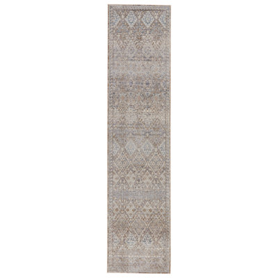 Geometric Gray Area Rug