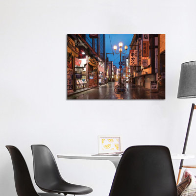 Dotonbori District, Osaka, Kansai, Japan 1 Piece Wrapped Canvas Wall Art
