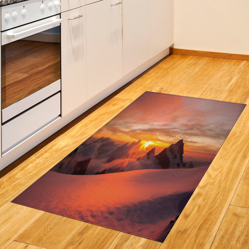 Nature High Density Long Fiber Poly Threads Decorative Area Rug Carpet, Rectangle 2'7" x 5'