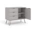 Dufresne Casual Living Small Sideboard with One Door and Three Drawers-1616642263