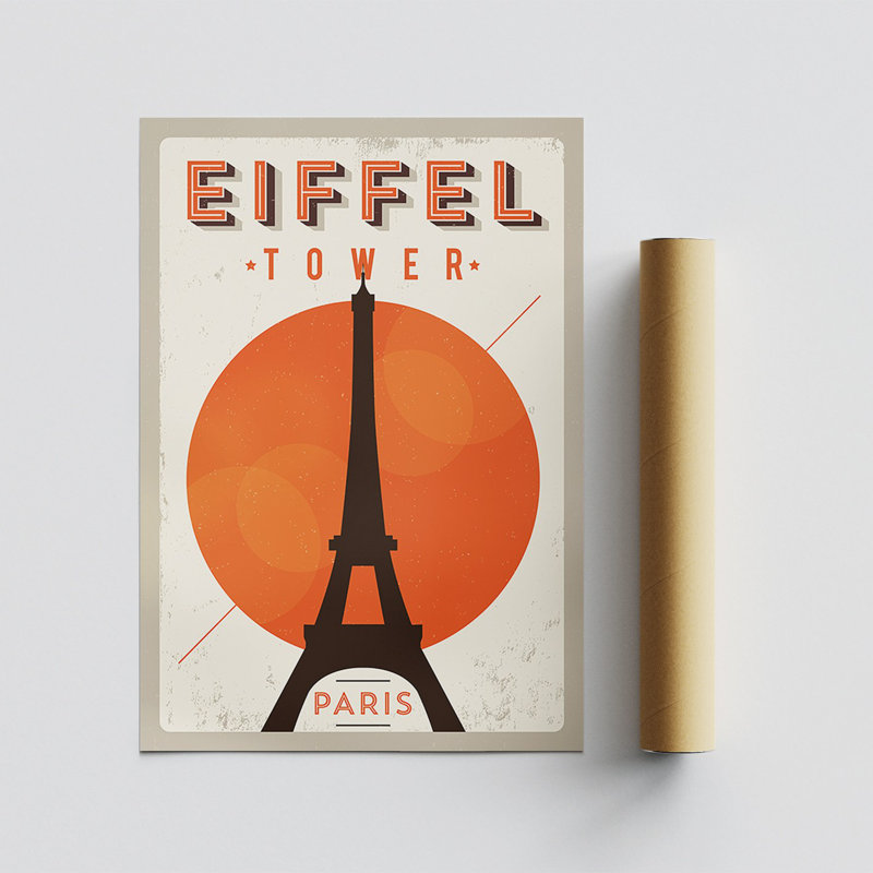 Affiche, H 16,54 po x l 11,69 po
