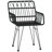 Madancy Patio Dining Set with Square Table-1756828556-1756828557