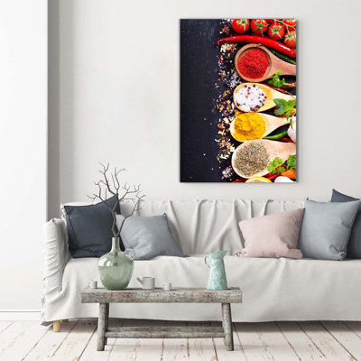Spices - Wrapped Canvas Print