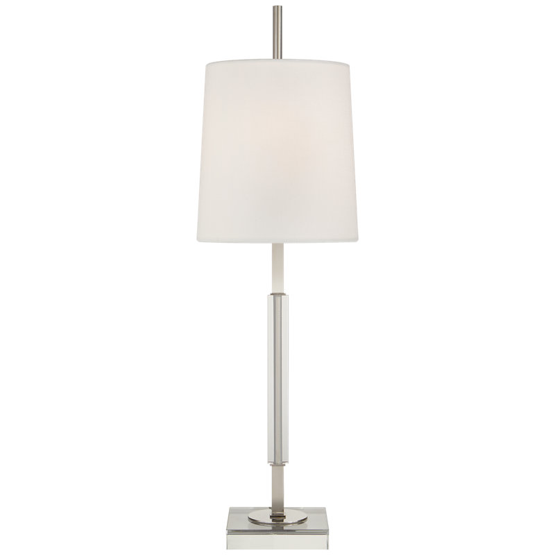 Thomas O'Brien Lexington Medium Table Lamp, Polished Nickel