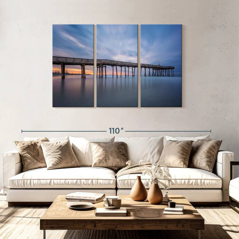 Aletra Ocean City Pier, 48" H x 74" W