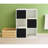 Foldable Cube Storage Bin, Black - 6 Pack-121783942