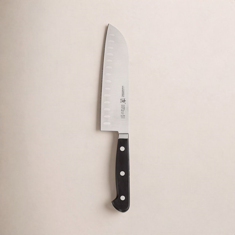 HENCKELS Classic 5" Hollow Edge Santoku Knife, 7"