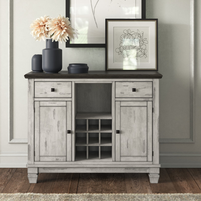 Desma 46.63'' Solid Wood Sideboard