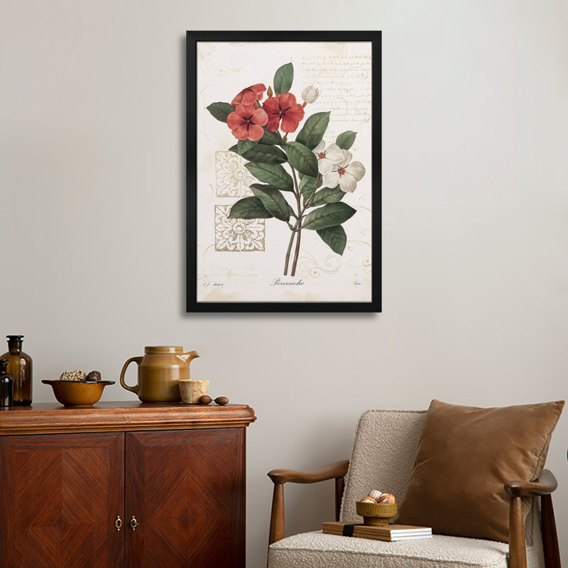 Pervenche - reproduction d'art murale - affiche de galerie, H 32 po x l 24 po