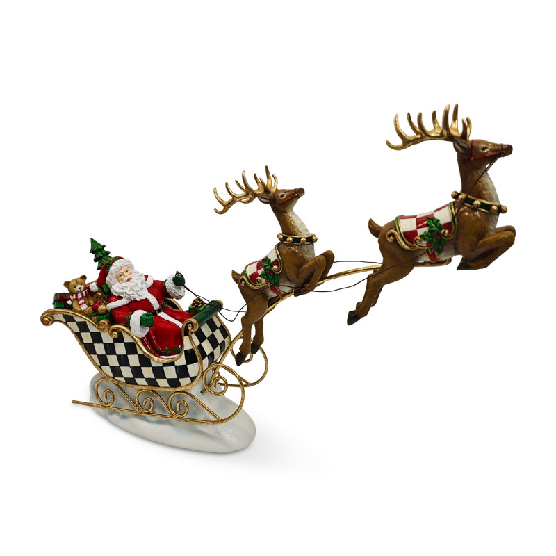 Illuminated Sleigh Ride & Reindeer