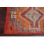 Tapis de couloir turc fait à la main en laine anatolienne avec un design bohémien antique pour l'esthétique intérieure