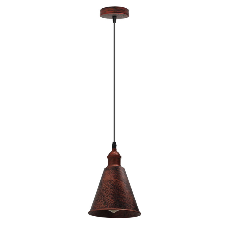 Goku 1 - Light Rustic Red Single Pendant