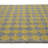 Bubble Argyle Loop Pile Weave Yellow & Grey Wool Area Rug By Tufty Home-81281437