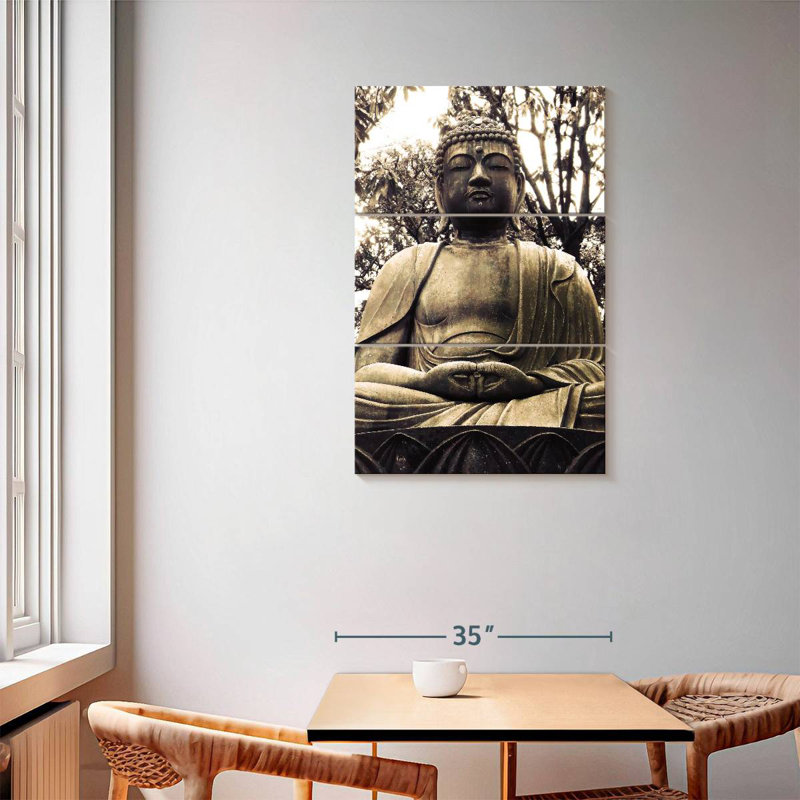 Adella Japanese Buddha Statue I, 57" H x 36" W