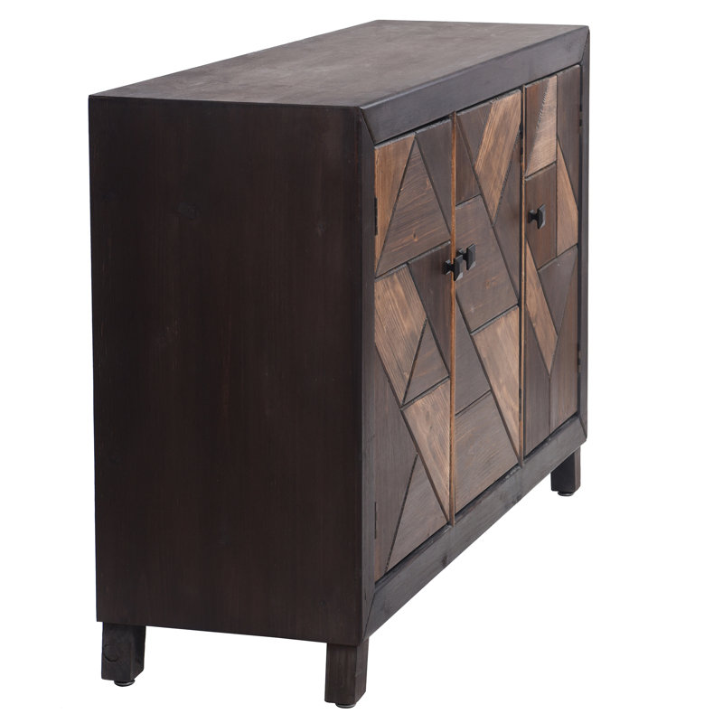 Bex 47.25'' 3-Door Sideboard - Espresso Brown Finish