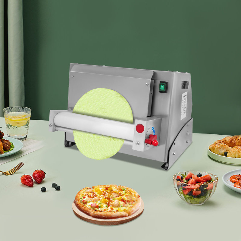 Presse à pizza automatique faisant la machine Machine à fabriquer la pâte à pizza électrique avec interrupteur de commande à pédale 110V