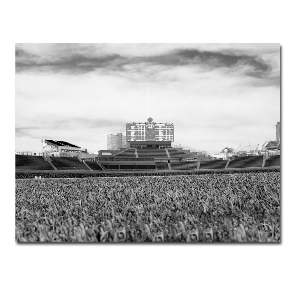 "Wrigley" by Yale Gurney Framed Photographic Print on Wrapped Canvas Trademark Fine Art 