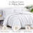 Bali Collection Clipped Jacquard Microfiber Duvet Cover Set-68026131-68026127