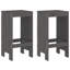 Niamora 17 Stories Bar Set with Wood Frame and Solid Wood Outer Material-532859829