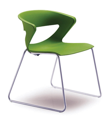 Chaise d'invité Kreature, Vert