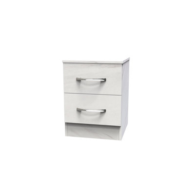 Dekyn 37cm W Manufactured Wood Bedside Table