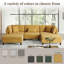 Seemab Reversible Standard Corner Sofa-1932797638-1932797642